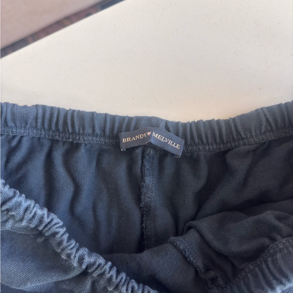 Brandy Melville Navy Blue Hawaii Shorts - Picture 3 of 4